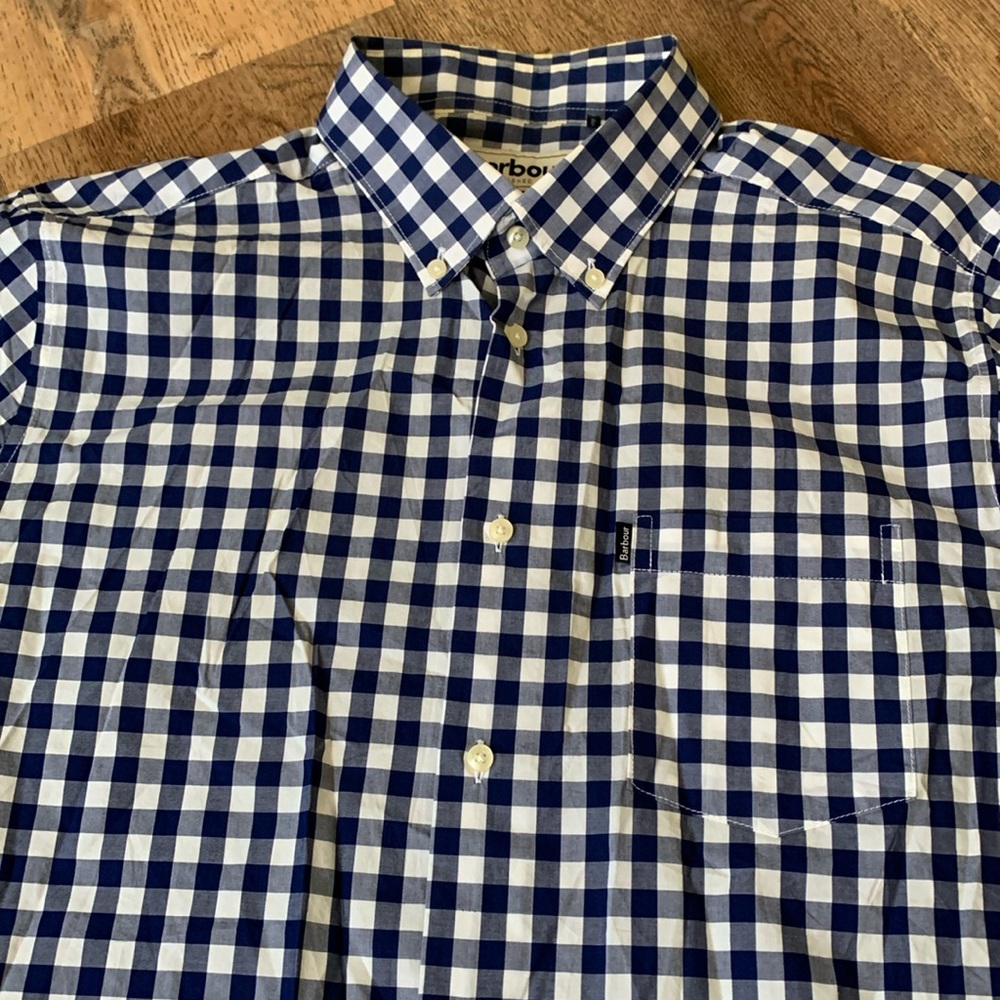 Barbour Men’s Tailored Fit Shirt Sz M
